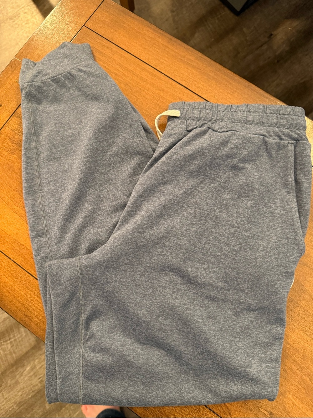 Vuori Womens Heather Blue-Gray Jogger Pants